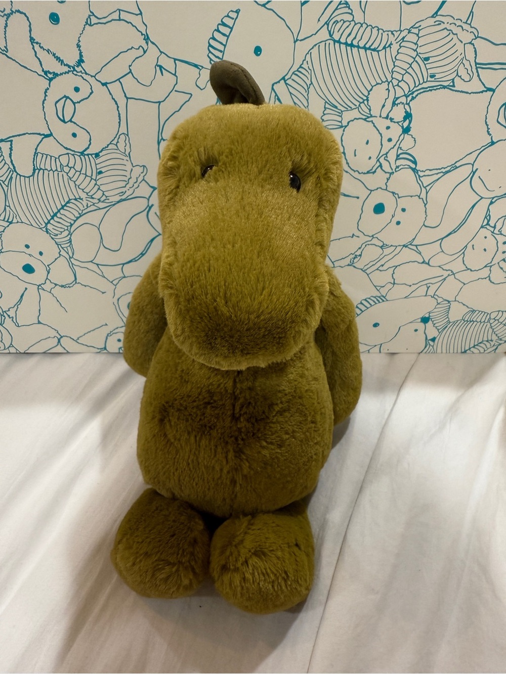 jellycat medium bashful dino
